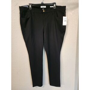 Nine West Dress Pants, NWT, Black,  Mid-Rise Skinny, Size 18W, Slacks, Trousers